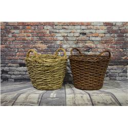 (2) Large Baskets