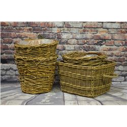 (4) Large Baskets/Planters