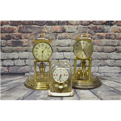 Three Mantel Clocks