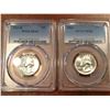 Image 1 : (2) US 25Cent PCGS 1963-D MS63, 1964 MS64