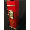 Image 3 : Vintage Shell Gas Pump Shaped Wooden Cabinet, 39'' Tall