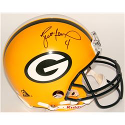 Brett Favre Signed Packers Full-Size Authentic ON-FIELD Helmet (JSA ALOA)