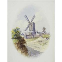 Stephen John Batchelder (1849 - 1932), An Old Acquaintance, Mill On The North Dunes, Great Yarmou...