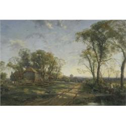 Thomas Creswick, R.A. (1811 -1869), A View In Surrey, signed, canvas, 61 x 89cm, By Order of The...