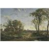 Image 1 : Thomas Creswick, R.A. (1811 -1869), A View In Surrey, signed, canvas, 61 x 89cm, By Order of The...