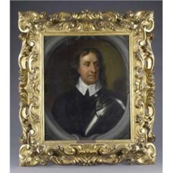 English School (Mid-17th Century), Portrait Of Oliver Cromwell, head and shoulders, wearing field...