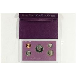 1989 US PROOF SET (WITH BOX)
