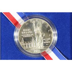 1986-P STATUE OF LIBERTY UNC SILVER DOLLAR