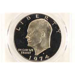 1974-S IKE DOLLAR PCGS PR69 DCAM