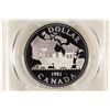 Image 1 : 1981 CANADA TRANS-CAN SILVER DOLLAR PCGS PR69