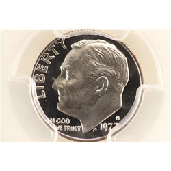 1977-S ROOSEVELT DIME PCGS PR70 DCAM