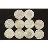 Image 2 : 10 ASSORTED BARBER DIMES