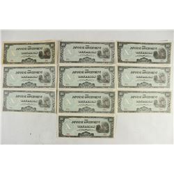 10-WWII JAPANESE GOVERNMENT 10 PESOS INVASION