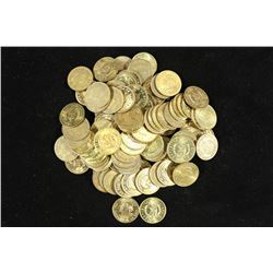 100 GUATEMALA CENTAVOS LOTS OF BRILLIANT UNC'S