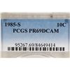 Image 3 : 1985-S ROOSEVELT DIME PCGS PR69 DCAM