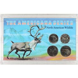 NORTH AMERICAN WILDLIFE SET CONTAINS: 2 CANADA