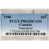 Image 3 : 1986 CANADA VANCOUVER SILVER DOLLAR PCGS PR69
