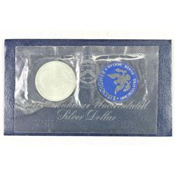 1972-S  IKE SILVER DOLLAR UNCIRCULATED (BLUE PACK)