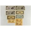 Image 1 : 9 ASSORTED PIECES OF WWII JAPANESE CURRENCY