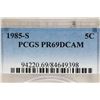 Image 3 : 1985-S JEFFERSON NICKEL PCGS PR69 DCAM