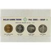 Image 1 : 4-$1 GAMING TOKENS 1966 SERIES GROUP 15 (PF LIKE)