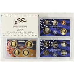 COMPLETE 2007 US PROOF SET (WITH BOX) 14 PIECES