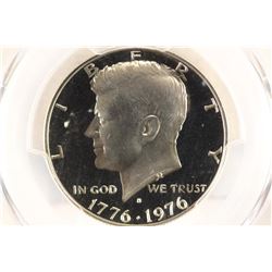 1976-S KENNEDY HALF DOLLAR PCGS PR69 DCAM