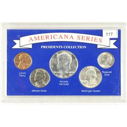 AMERICANA SERIES PRESIDENTS COLLECTION CONTAINS: