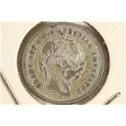 1872 AUSTRIA SILVER 10 KREUZER