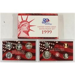 1999 US SILVER PROOF SET (WITH BOX) THIS IS ONE OF