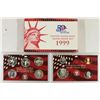 Image 1 : 1999 US SILVER PROOF SET (WITH BOX) THIS IS ONE OF