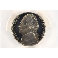 1999-S JEFFERSON NICKEL PCGS PR69 DCAM