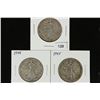 Image 1 : 1943,1944 & 1945 WALKING LIBERTY HALF DOLLARS