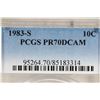 Image 3 : 1983-S ROOSEVELT DIME PCGS PR70 DCAM