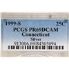 Image 3 : 1999-S SILVER CONNECTICUT QUARTER PCGS PR69 DCAM