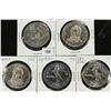 Image 1 : 5 ASSORTED CANADA TRADE DOLLARS UNC