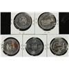 Image 2 : 5 ASSORTED CANADA TRADE DOLLARS UNC