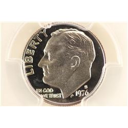 1976-S ROOSEVELT DIME PCGS PR69 DCAM