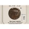 Image 3 : 27 B.C. -14 A.D. AUGUSTUS ANCIENT COIN