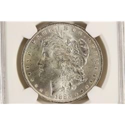 1885-O MORGAN SILVER DOLLAR NGC MS63