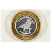 Image 1 : CASINO $10 SILVER TOKEN (UNC) TREASURE ISLAND AT