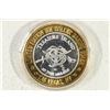 Image 2 : CASINO $10 SILVER TOKEN (UNC) TREASURE ISLAND AT