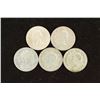Image 2 : 5 ASSORTED CANADA SILVER 10 CENTS