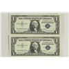 Image 1 : 2-1957-A $1 SILVER CERTIFICATES CRISP UNC