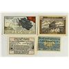 Image 2 : 4 PIECES OF VINTAGE GERMAN NOTGELDS, UNC