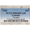 Image 3 : 1984 CANADA TORONTO SILVER DOLLAR PCGS PR69 DCAM