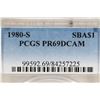 Image 3 : 1980-S SBA DOLLAR PCGS PR69 DCAM