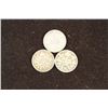 Image 1 : 1903, 1907 & 1910 CANADA SILVER 5 CENTS