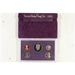 1985 US PROOF SET (WITH BOX)