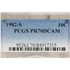 Image 3 : 1982-S ROOSEVELT DIME PCGS PR70 DCAM